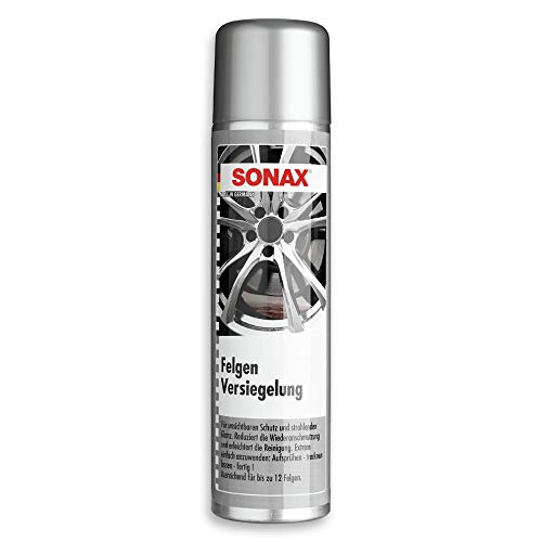 SONAX FelgenVersiegelung (400 ml) mit selbstreinigenden Eigenschaften durch schmutzabweisende Ausrüstung der behandelten Oberflächen | Art-Nr. 04363000